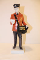 Bing and Grøndahl Rare Figurine 2451 Mailman rare for sale. B&G postbud figur til salg