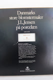 Royal Copenhagen porcelæns maleri i ramme J. L. Jensen til salg