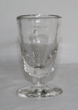Antique Icecream Glass Short Stem Crude Make penny lick pennylick ice for sale. Antikt is glas isglas lav stilk til salg