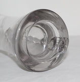 German Kneipekrug 1870 Beer Glass 0,2 Liter Size Clear Glass 15,5 cm for sale. tysk gammelt antikt glas øl krus ølkrus til salg